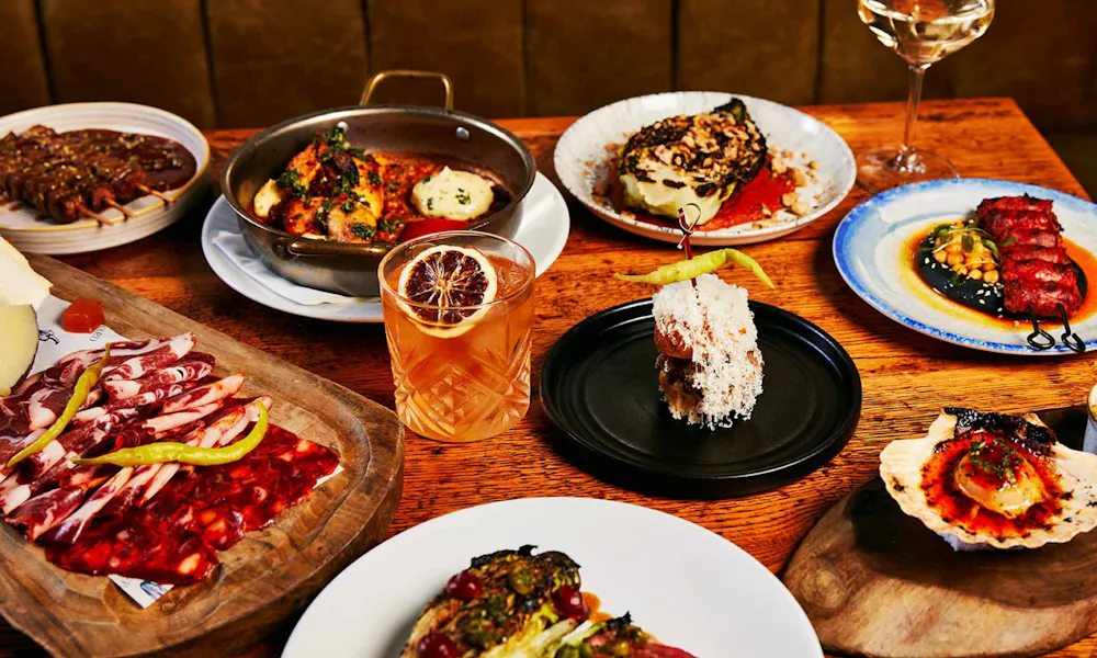spanish italian dishes at salt yard