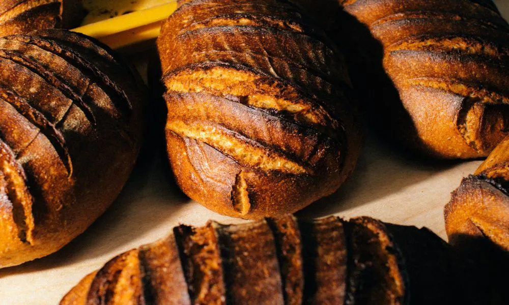 close up of bread