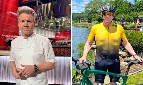 Gordon Ramsay ‘lucky to be here’ after ‘really bad’ bike crash