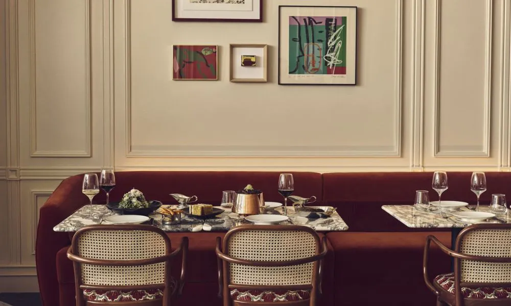 the dining room at Le Petit Beefbar
