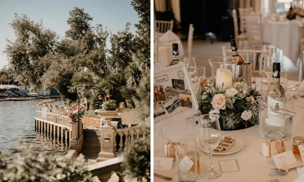 Waterside weddings at Raven's Ait