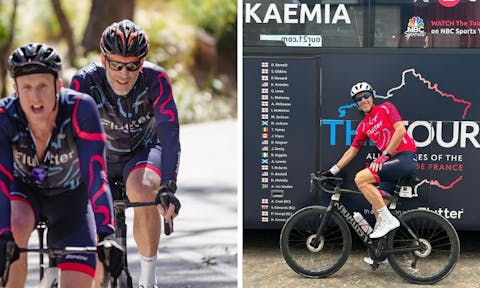 Michelin-starred chef, Phil Howard, cycles Tour de France