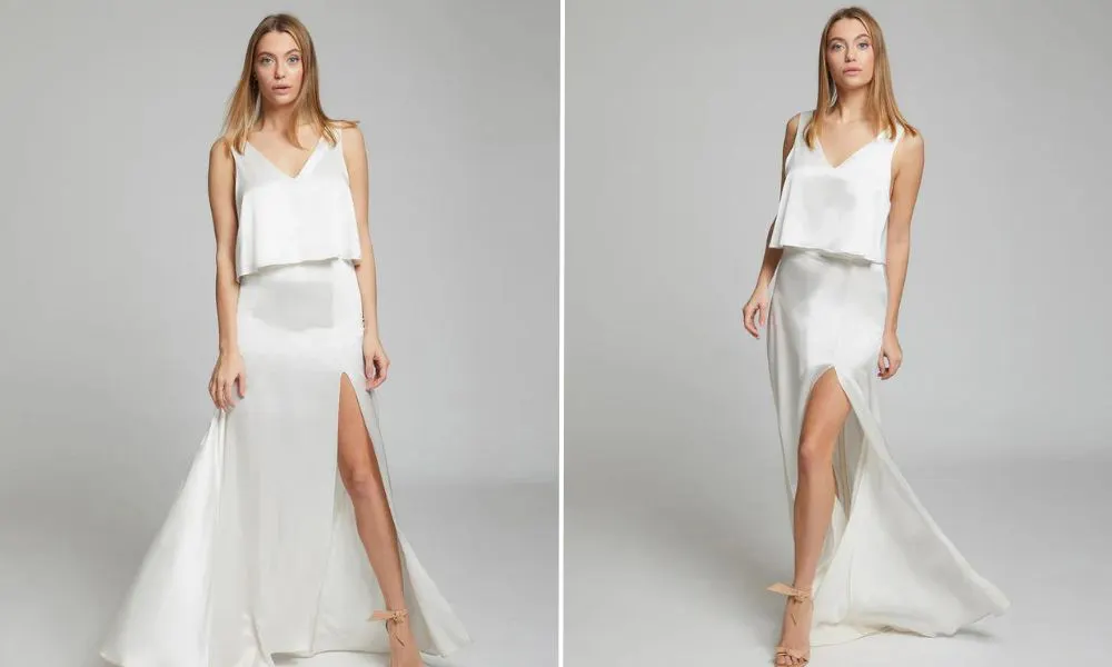 Constellation ame - Alma 2-piece wedding dress 