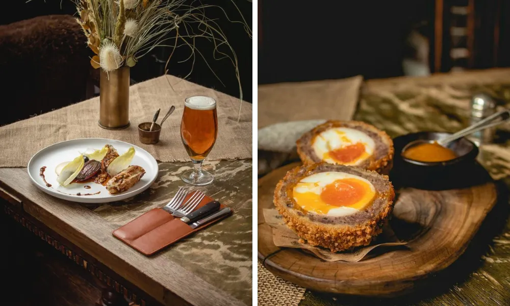 harwood arms scotch egg