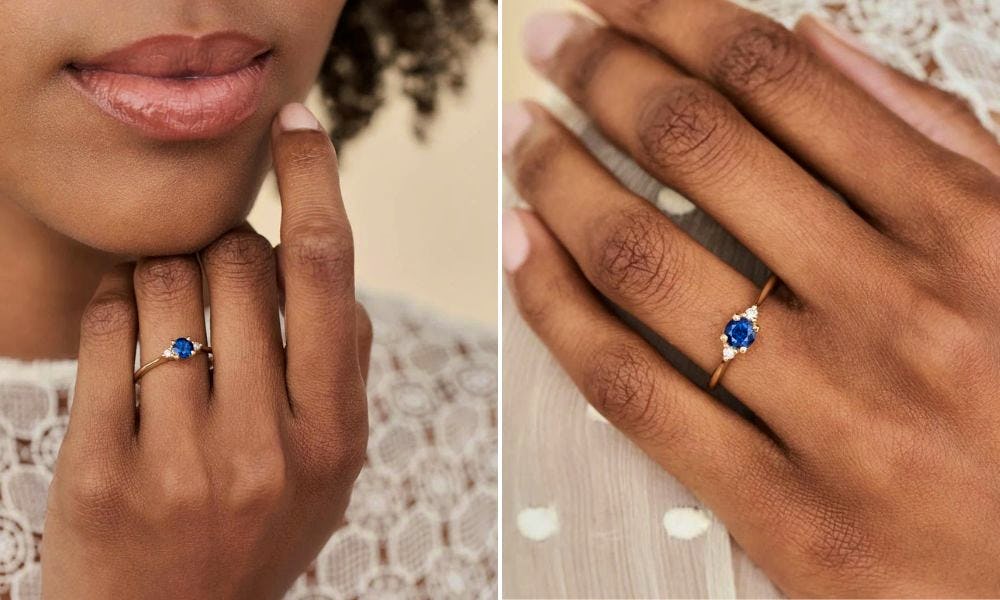 12 best gemstone engagement rings for a radiant proposal 