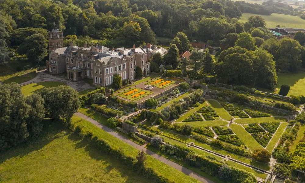 the grounds at Hestercombe gardens