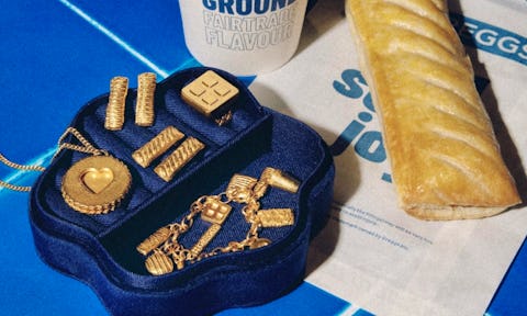 Greggs launches 22-carat gold jewellery collection