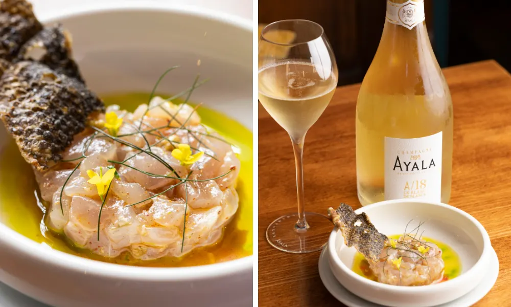 stosie madi sea bass tartare