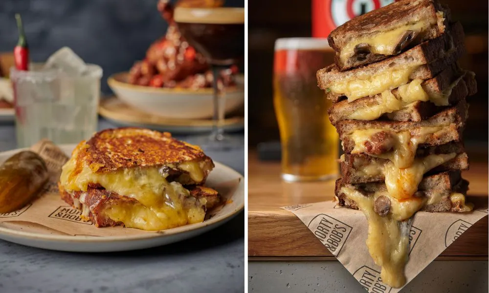 Grilled cheese toastie