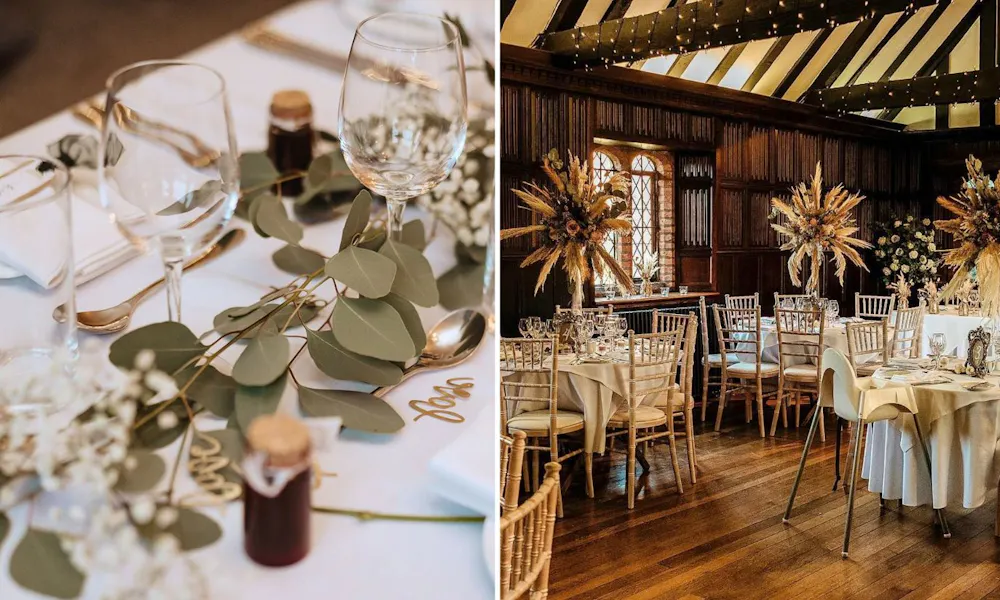 Winter floral ideas: greenery and dried flowers