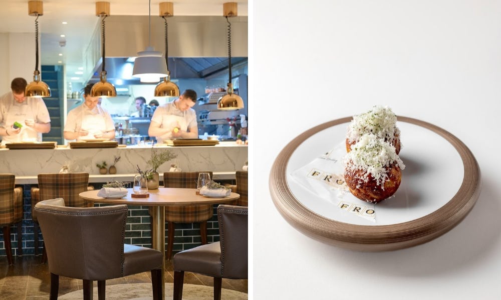 cheese croquettes at frog