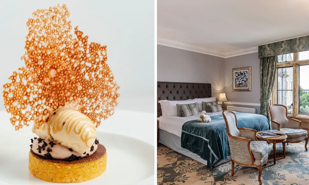 Dessert at The Pass, and a bedroom