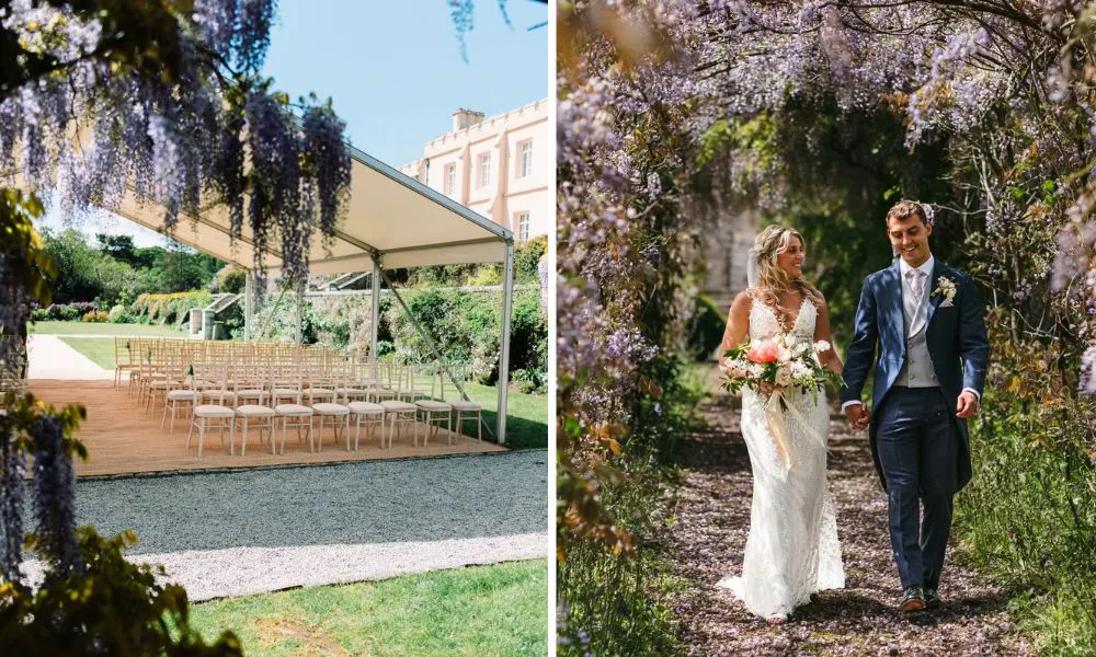 The wisteria pavilion
