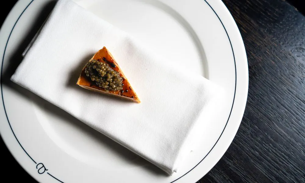 marmite custard tart at sael