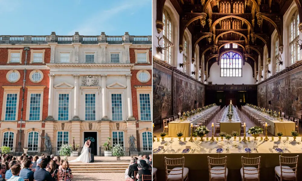 Grand Hampton Court Palace ceremony spaces