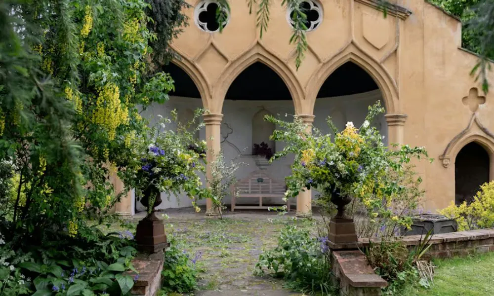 Courtyard arches at The Minories Art Gallery