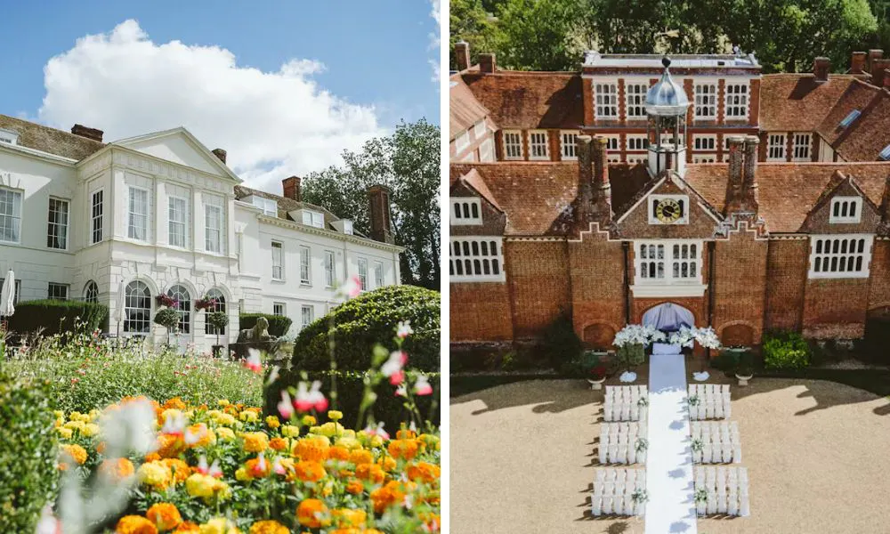 The exteriors at Gosfield Hall
