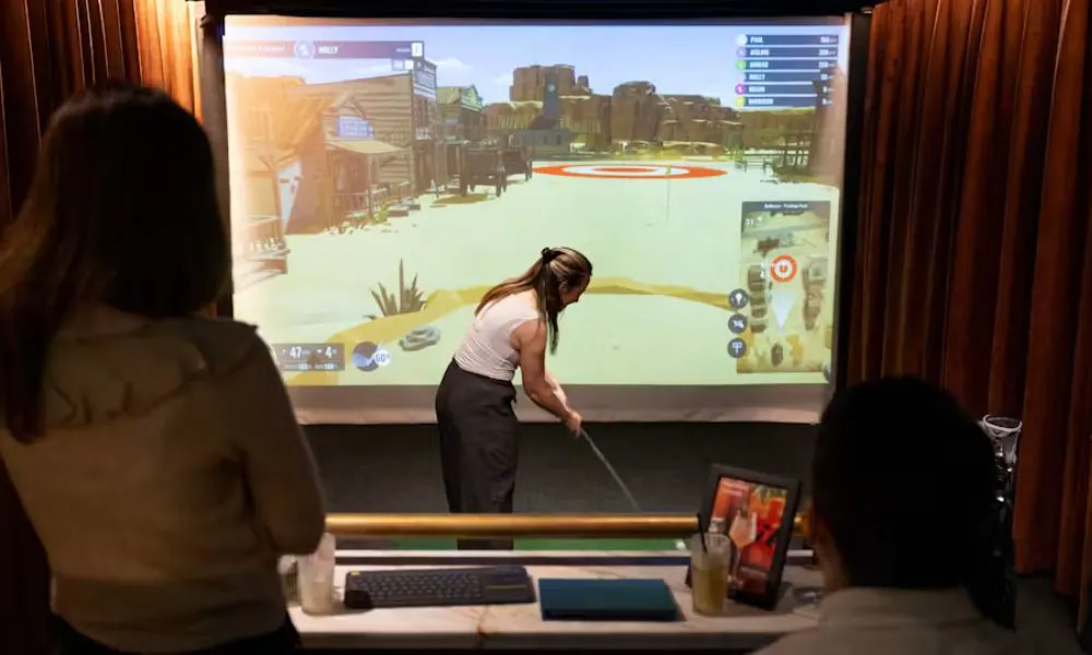 Mini golf at PITCH