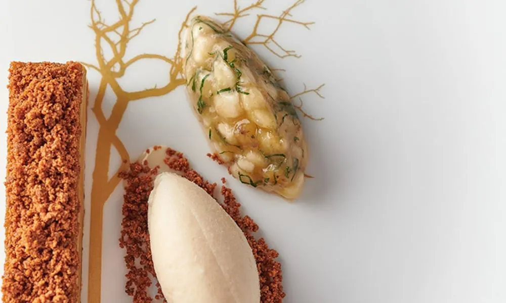 Tasting menu at Winteringham Fields