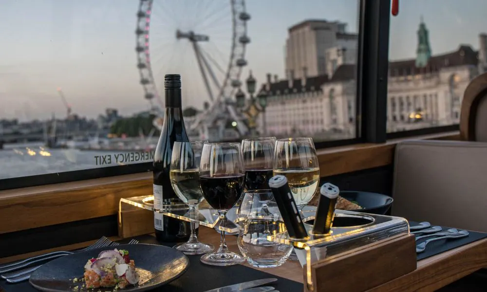 Hosting dinner on a bus