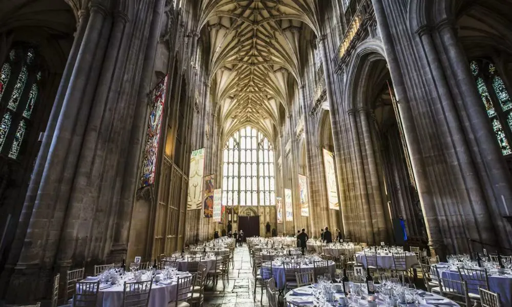 Party hire a Winchester Cathedral