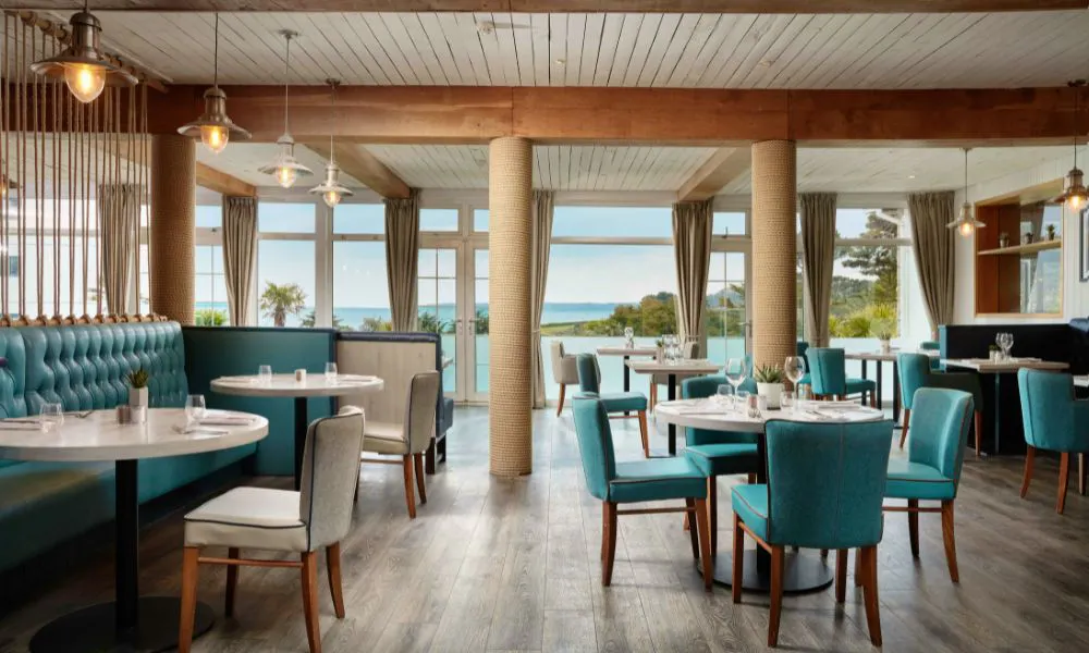 Sea view at Brasserie on the Bay
