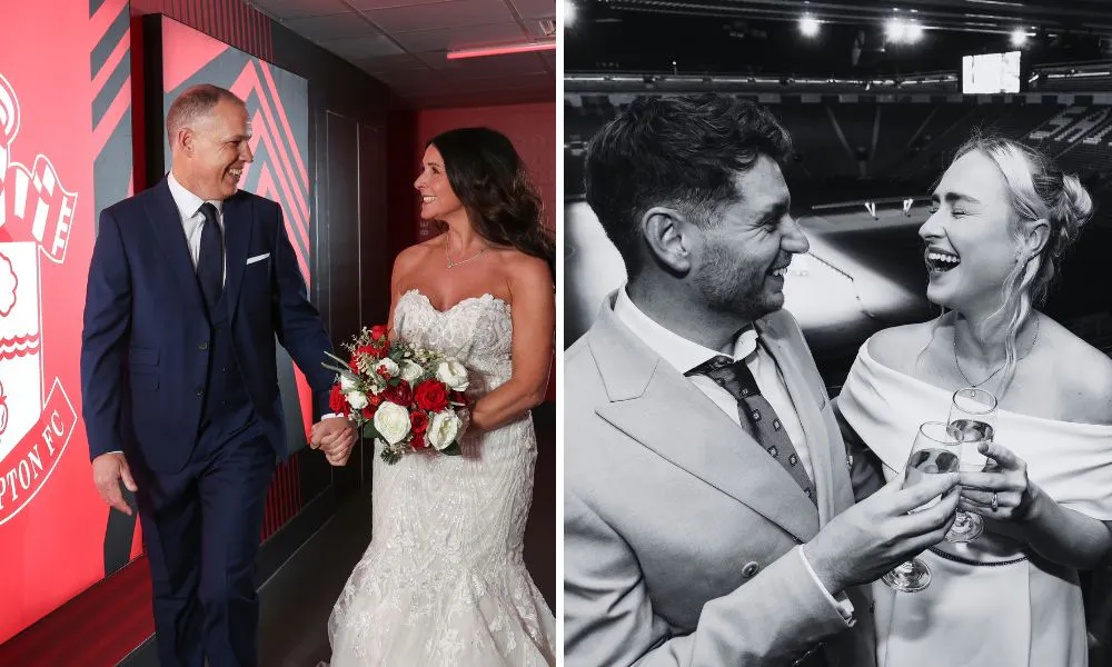Couples at Southampton football club