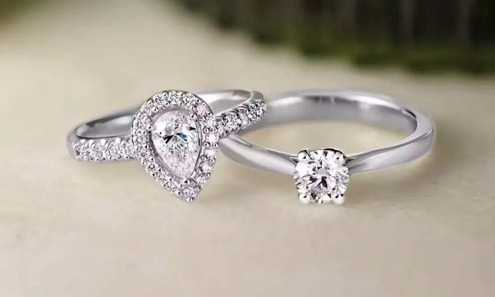 engagement rings with diamonds
