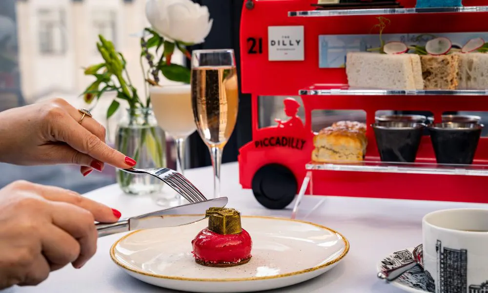 London afternoon tea