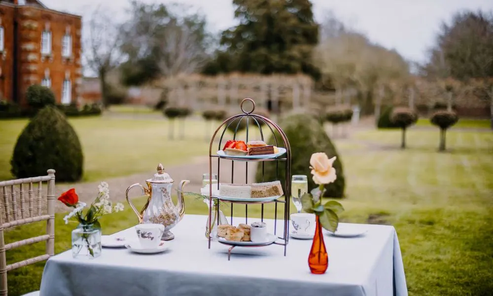 Afternoon tea in the garden