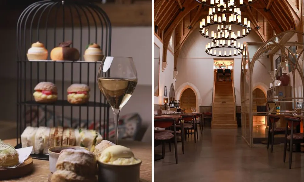 Afternoon tea and the dining room