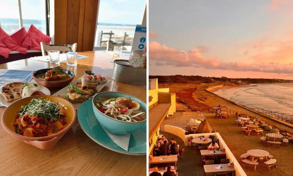 Thai specials and sunset terrace