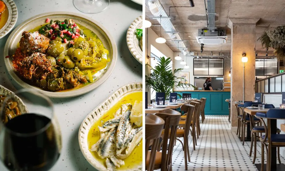 Sharing plates and interiors