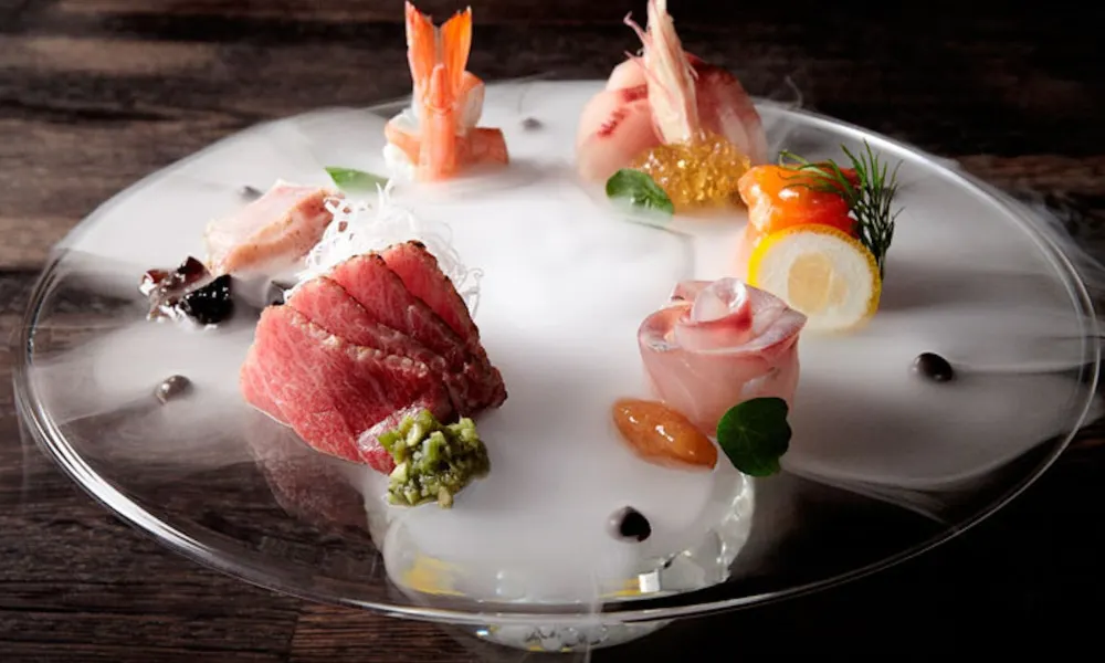 Yashin Ocean House plated food