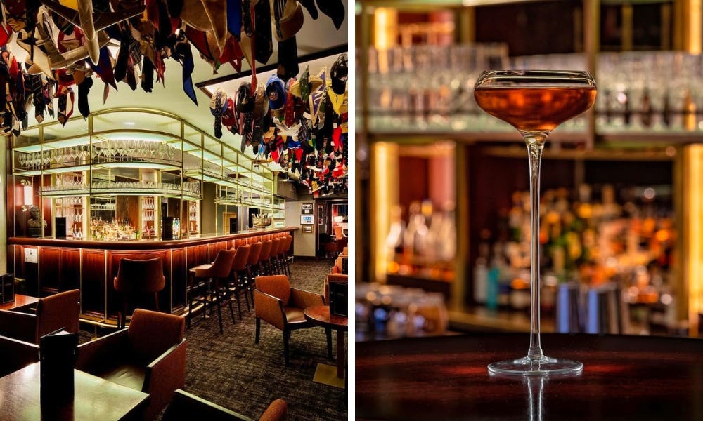 small martini glass with a very long elegant stem