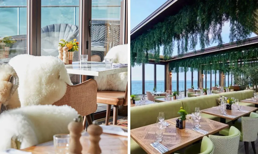 the stylish interiors at Rockwater - Hove