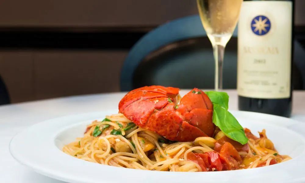 La Barca lobster dish