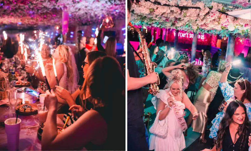 Hen do parties at Jaloux
