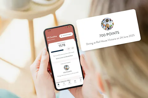 Win a free meal: Enter to win a meal on us this month!