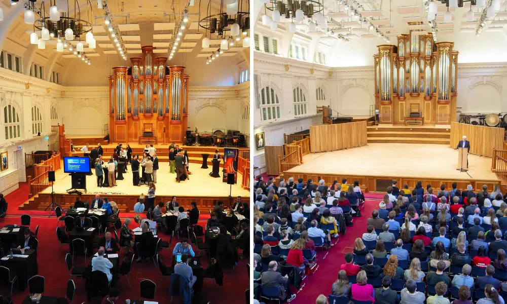 The concert halls at Royal College of Music