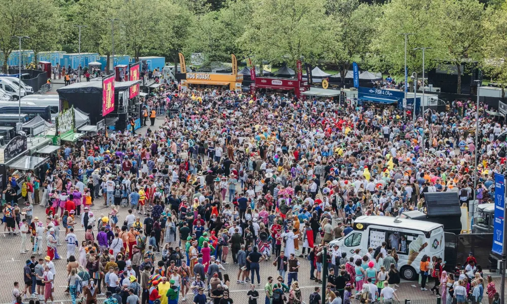 west car park event