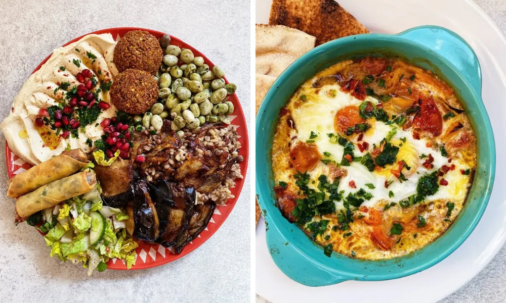 shakshuka at damascus rose kitchen