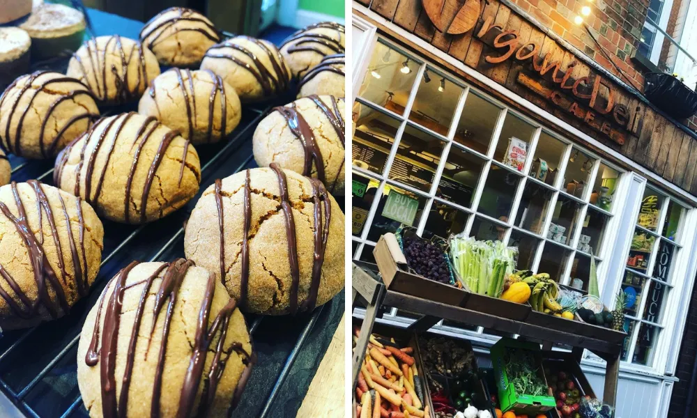 bakery treats at organic deli