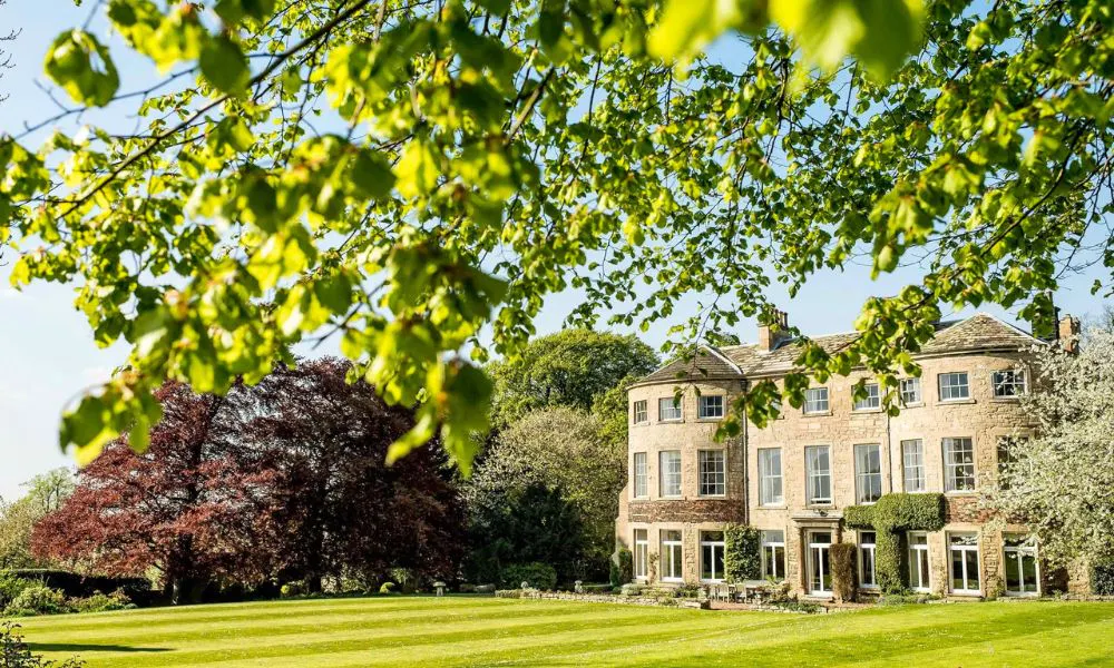 the exteriors and grounds at Hooton Pagnell Hall