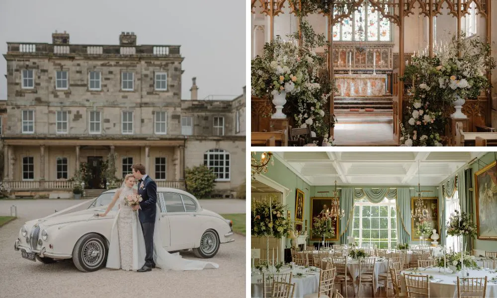 Birdsall House country house wedding venue, North Yorkshire