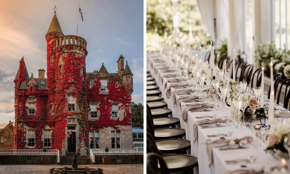 Carlowrie Castle wedding venue near Edinburgh