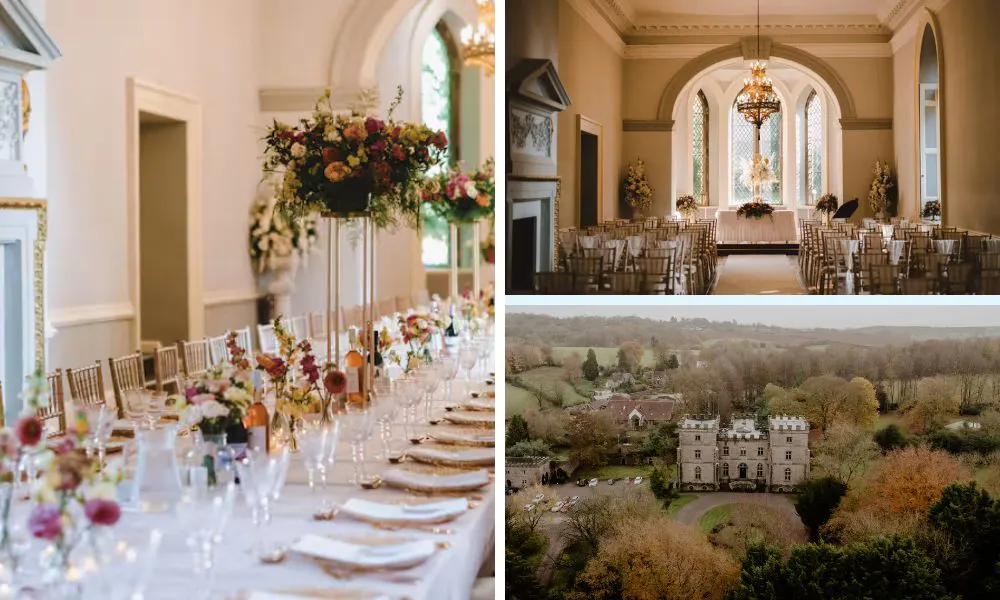 Clearwell Castle wedding venue in the Forest of Dean, Gloucestershire