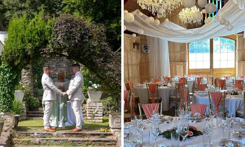 Croydon Hall wedding venue in Exmoor National Park, Somerset