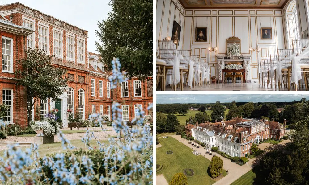 Gosfield Hall wedding venue in Essex
