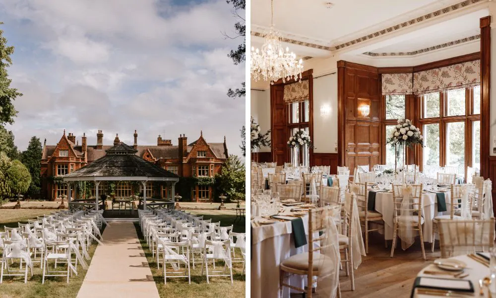 Holmewood Hall wedding venue in Cambridgeshire